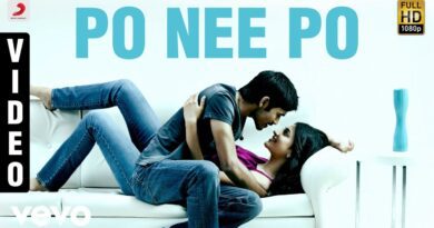 Po Nee Po Lyrics 3 Tamil Movie Song