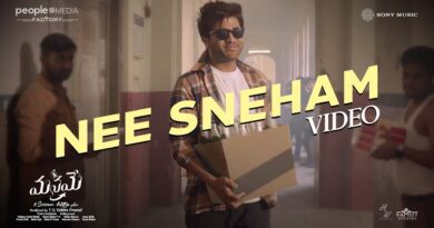 Nee Sneham Lyrics - MANAMEY | New Telugu Song 2024