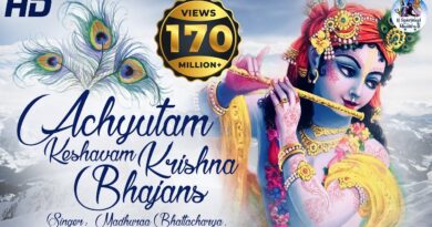 Achyutam Keshavam Lyrics in English - Popular Krishna Bhajan