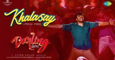 Khalasay Lyrics - Darling Telugu Movie Song 2024
